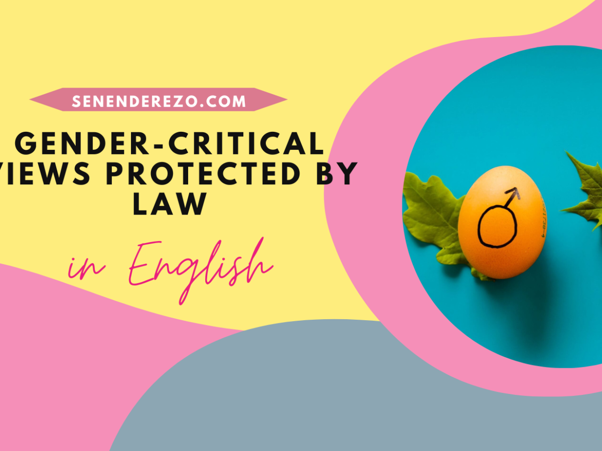 Upholding Freedom of Thought: Gender-Critical Views Protected by Law in the UK